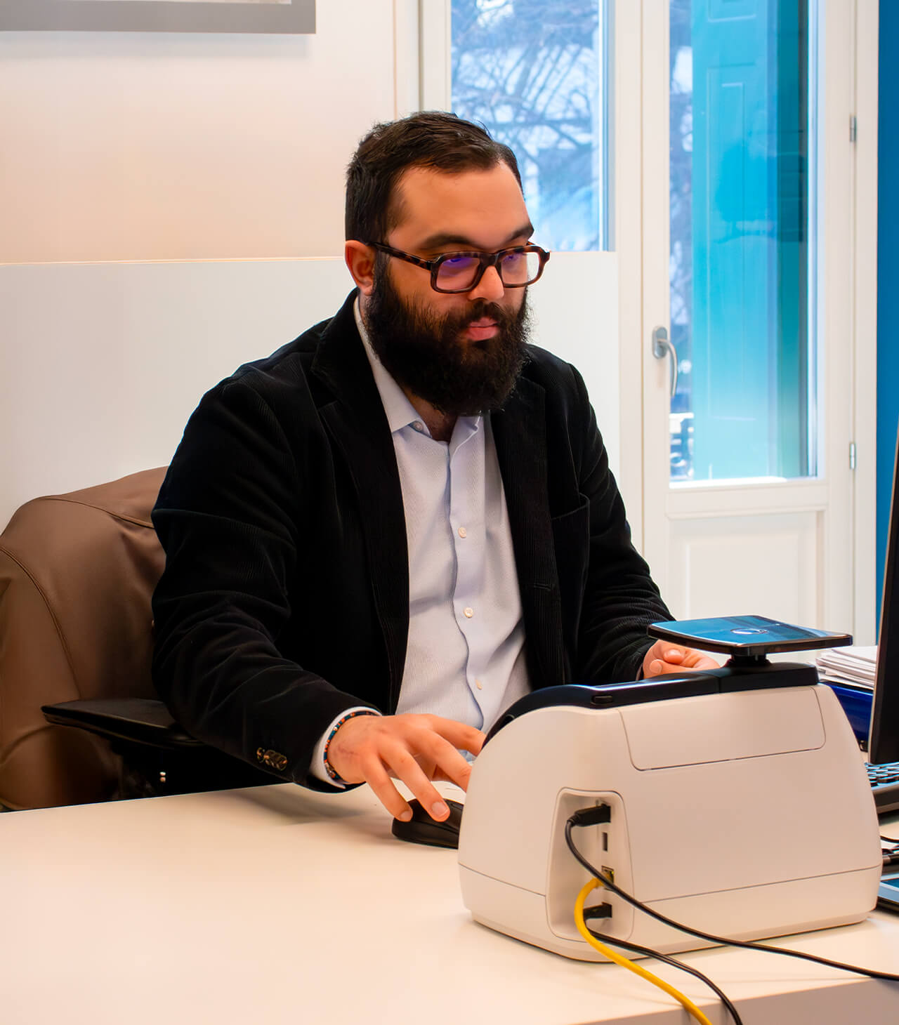 Foto di Michele Adragna, sub agente in SCF