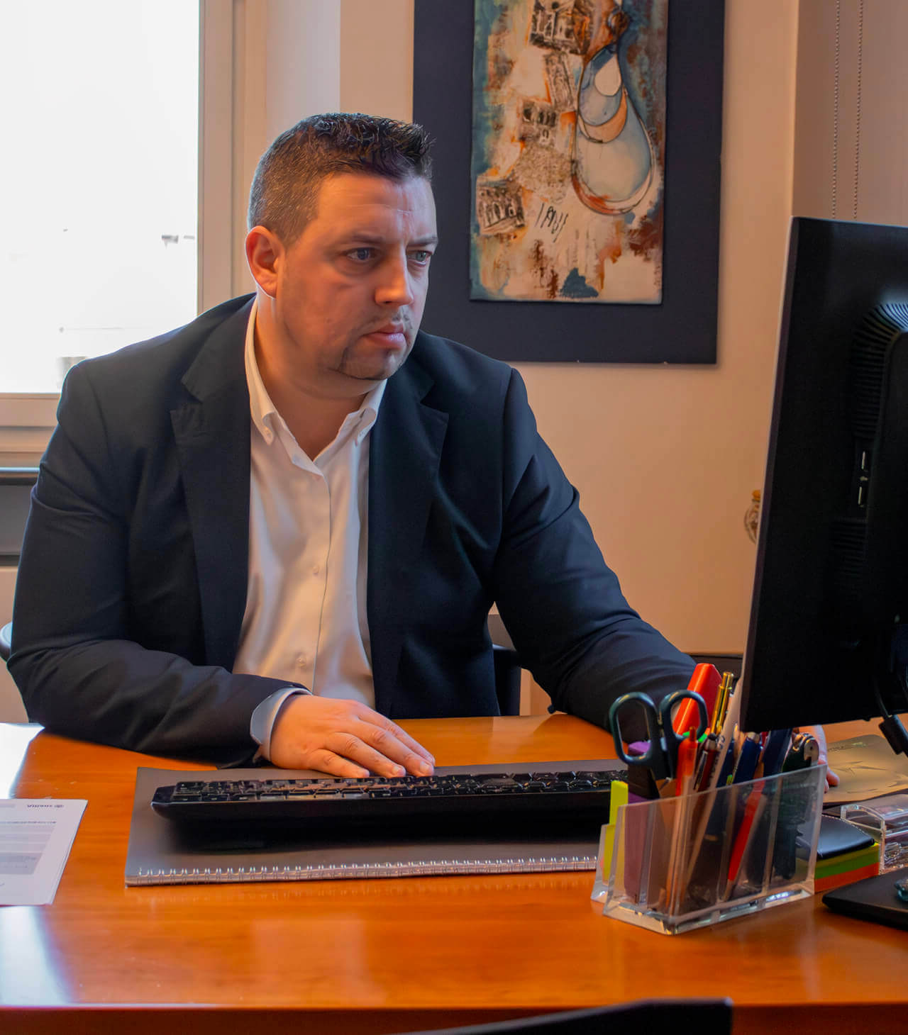 Foto di Alex Brunasso, sub agente di SCF