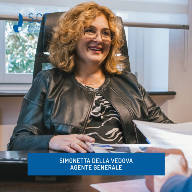 Oggi vi presentiamo Simonetta Della Vedova, uno dei soci di SCF Assicurazioni e Finanza, società fondata nel 2001 assieme a Francesco e Cinzia.

Lavora nel settore assicurativo da oltre 40 anni e si occupa di tutti i rami: auto, abitazione, infortuni, malattia, vita e previdenza e cauzioni.

📞 0432 532093
📨 info@scfassicurazioni.it 

#scfassicurazioni #assicurazioniefinanza #responsabilitàcivile #polizzavita #tutelacapitale